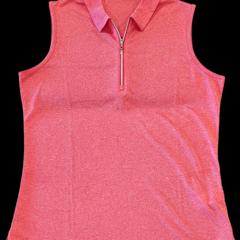 Callaway Coral Sleeveless Tank Top